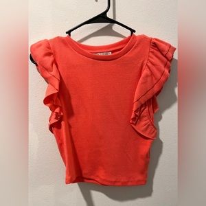Zara Ruffle Tee